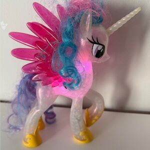 Magical Pink and Blue Unicorn Toy